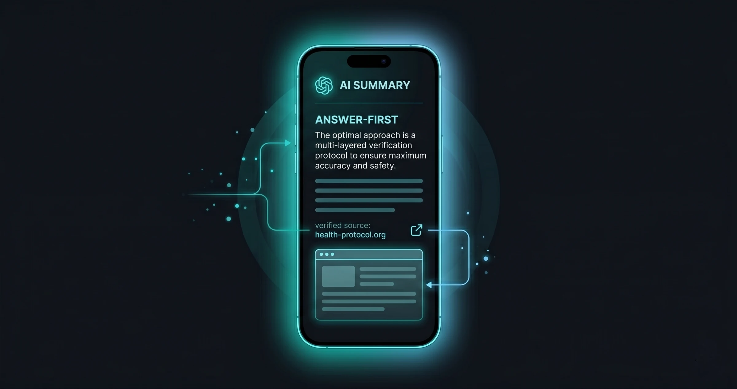 Perplexity AI citing Search Sherpa content in search results