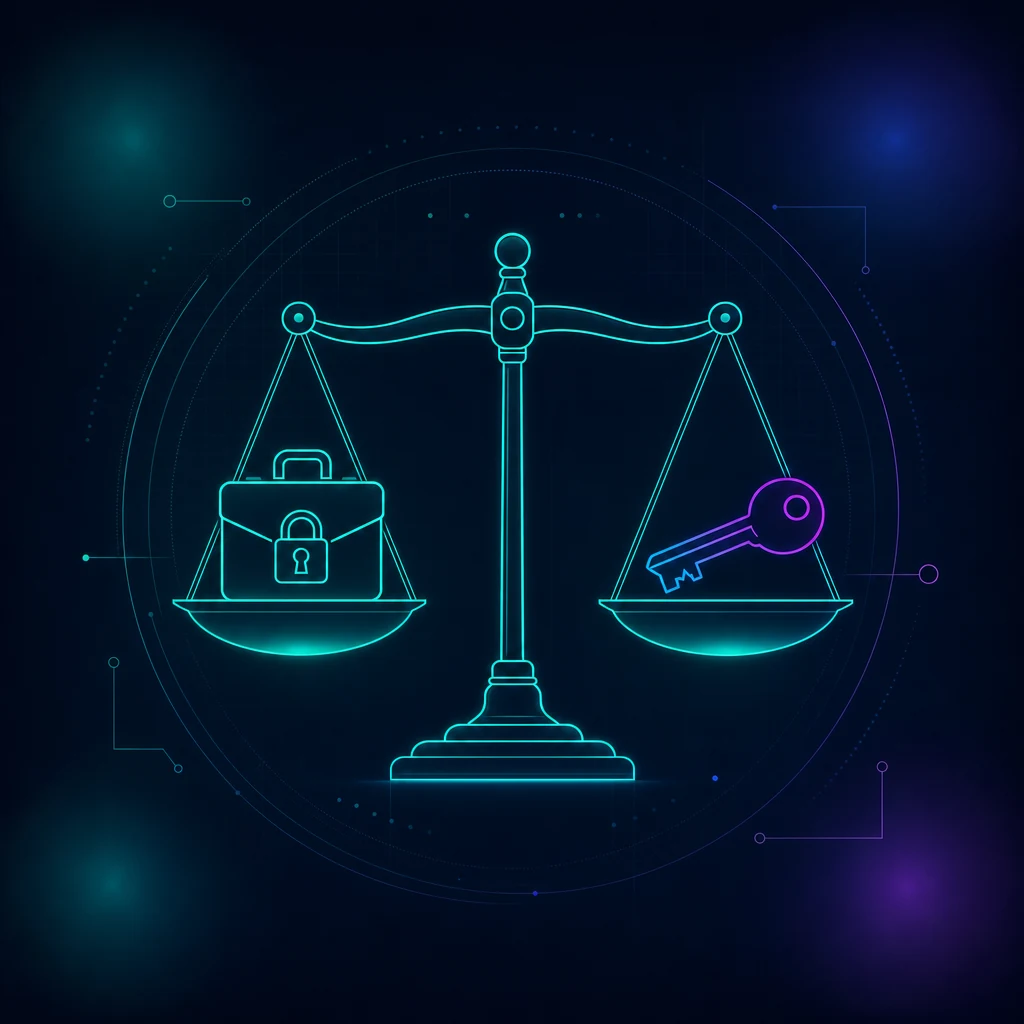 Illustration weighing a locked marketing account against an account the practice owns outright