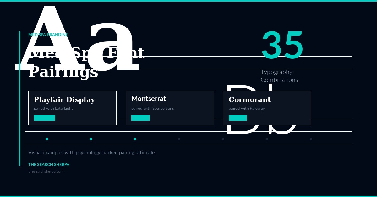 Featured image for “Med Spa Font Pairings: 35 Typography Combinations That Build Trust and Convert”