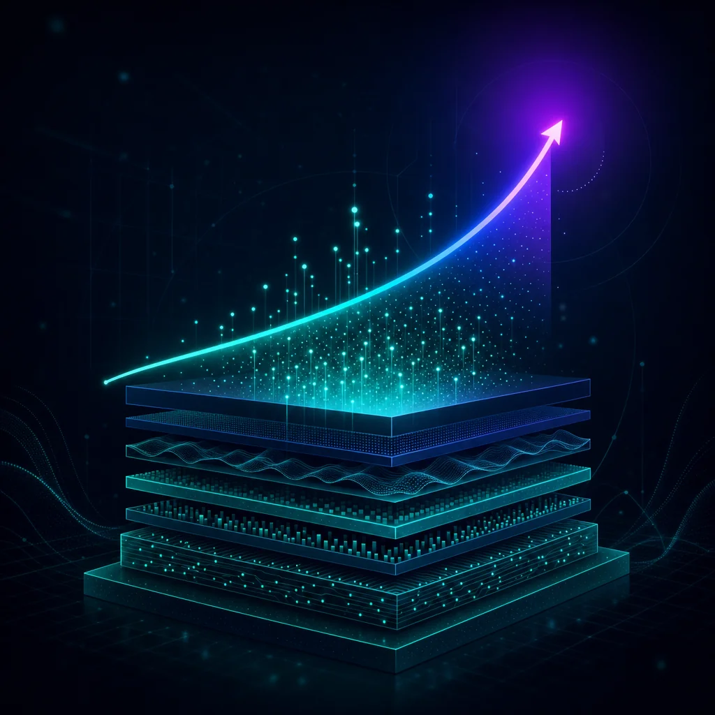 Rising AI capability curve supported by a clean information-system foundation, the long game for entity-based visibility