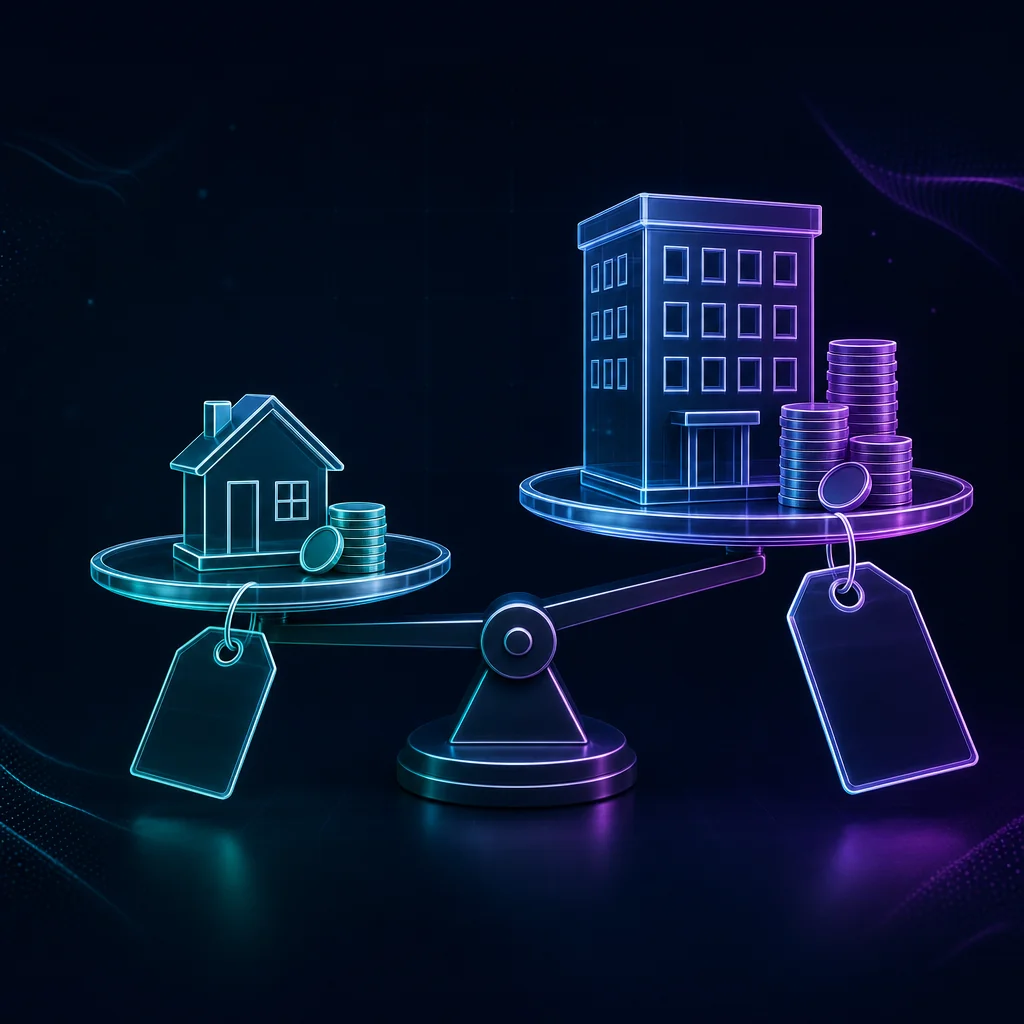 Real Estate SEO Services for Agents | The Search Sherpa 5 Transparent real estate SEO pricing concept showing investment tiers for solo agents and brokerages
